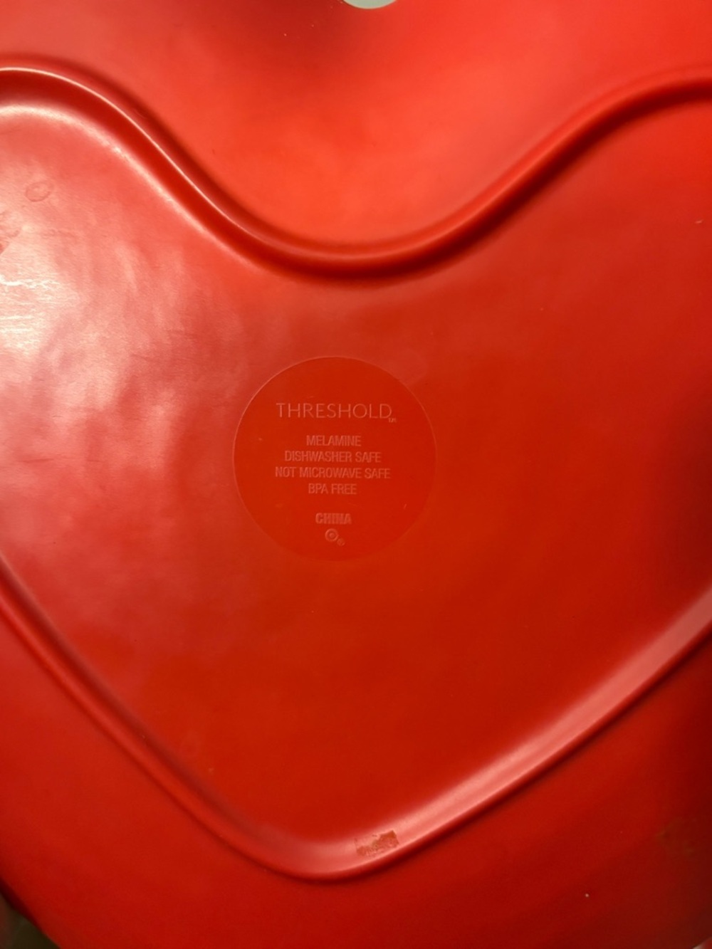 Set Of Five Heart Shaped Threshold Plates - Picture 3 of 4